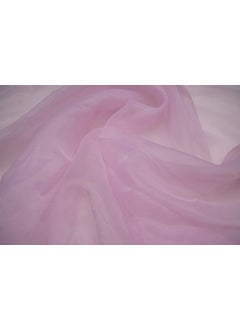 Pehnava Fab Studio Tissue Organza Fabric for Dress Cloth Material for Use in Fancy Garments Making Frocks GownsDresses and Also Wrapping Party Wedding DecorationsPlum2 Meter