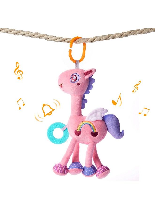 TUMAMA Baby Stroller Toys Car Seat Toys Baby Toys Newborn Toys Squeaky Sensory Learning Toys With Teether Handbells Soft Rattles Shaker For 0 3 6 912 Months Newborn Birthday - Image 1