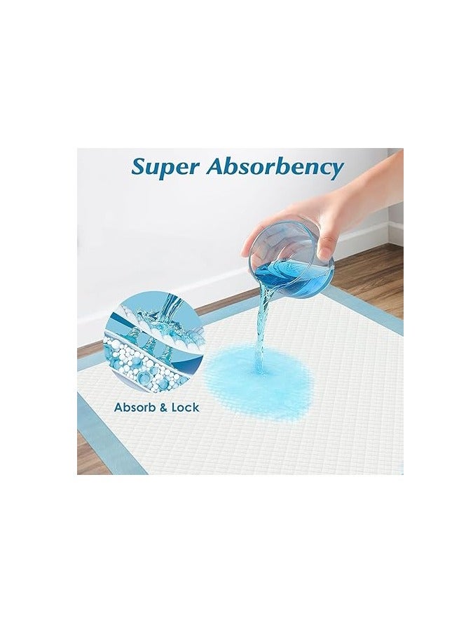 Wowflash 50 Count 30” x 36” Super Absorbency Disposable Underpads, Leakproof Quick Drying, Baby Puppy & Adults Bed Pads Disposable Adults, Dog Pee Pads Extra Large, XXL Incontinence Pads - Image 5