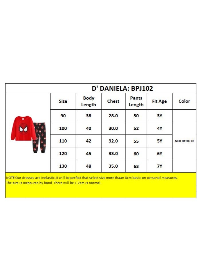 دانيال طقم سبايدرمان للأولاد من دانيال - أكمام طويلة - Image 4