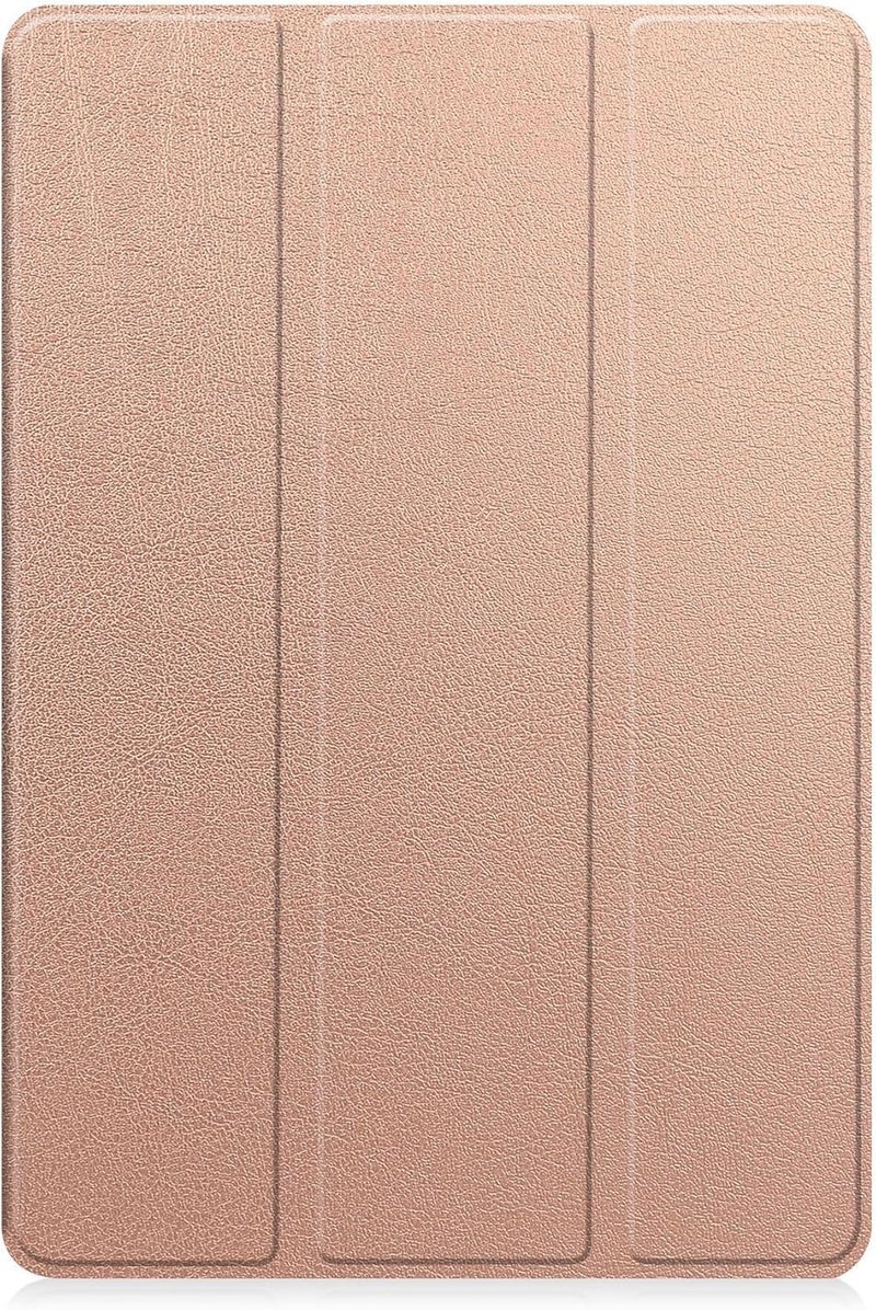 Excefore Case For Samsung Galaxy Tab S9 Fe Plus 12.4-Inch Model Sm-X610/X616 , Slim Tri-Fold Tpu Leather Cover With Pen Slot, Auto Wake/Sleep Can Vertical Use, For Sm S9 Plus Cover Rose Gold - Image 2