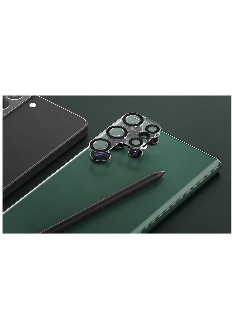 Houmt Camera Lens Protector Scratch Resistant Tempered Glass for Samsung Galaxy S22 Ultra  - Image 4