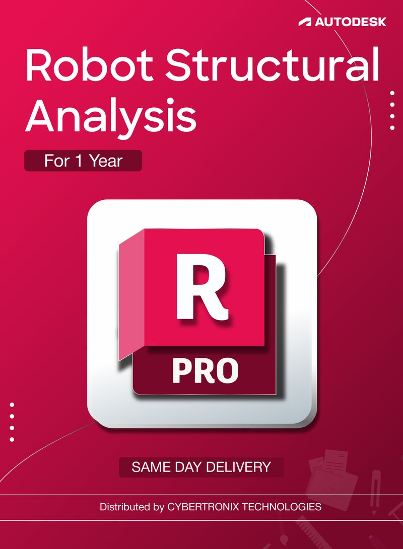 Autodesk Robot Structural Analysis – 1 Year Subscription | SAME DAY DELIVERY