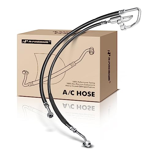 A-Premium A/C Suction and Discharge Line Hose Assembly Compatible with Chevrolet S10 1998-2003 2.2L & GMC Sonoma 1998-2003 2.2L, Sonoma 2001 4.3L & Isuzu i-280 2006 2.8L, Hombre 2000 2.2L - Image 1