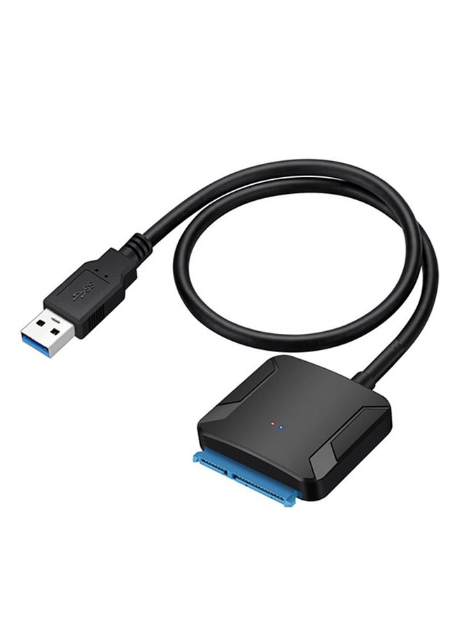 USB 3.0 To Sata 3 Cable For Hard Disk Drive Black - Image 1