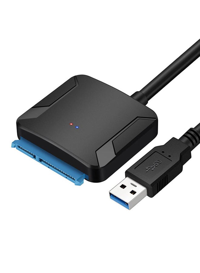 USB 3.0 To Sata 3 Cable For Hard Disk Drive Black - Image 2