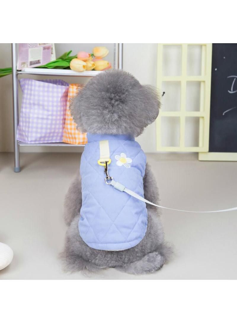 Generic Green 2XL Small Dogs Clothes Winter Warm Pet Jacket Puppy Dog Coat French Bulldog Vest Chihuahua Yorkie Outfits Pug Teddy Costumes - Image 5