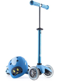 Micro Micro - Mini Micro Alif Expo 2020 Scooter - Blue | Scooter for Kids | Kids Scooter | Scooter with LED Wheels | Scooter for Kids 3-5 Years  - Image 5