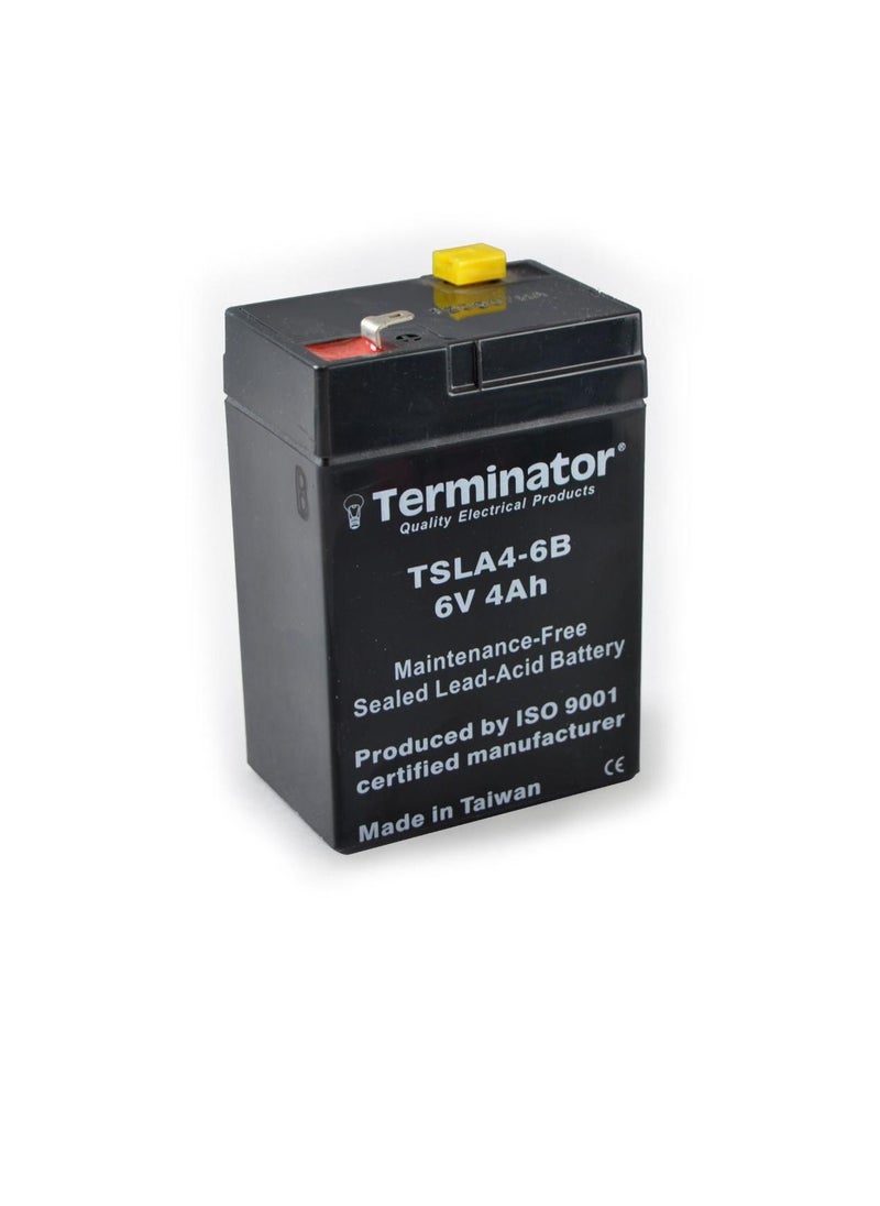 Terminator SLA Battery 6V-4Ah  - Image 2
