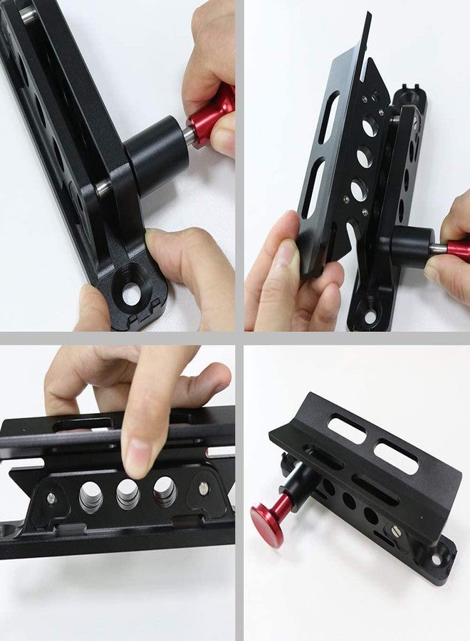 Bestaoo Adjustable Roll Bar Fire Extinguisher Mount Holder for Jeep Wrangler TJ JK JKU JL UTV Polaris RZR Ranger Camper Van, Aluminum, Quick Release - Image 3