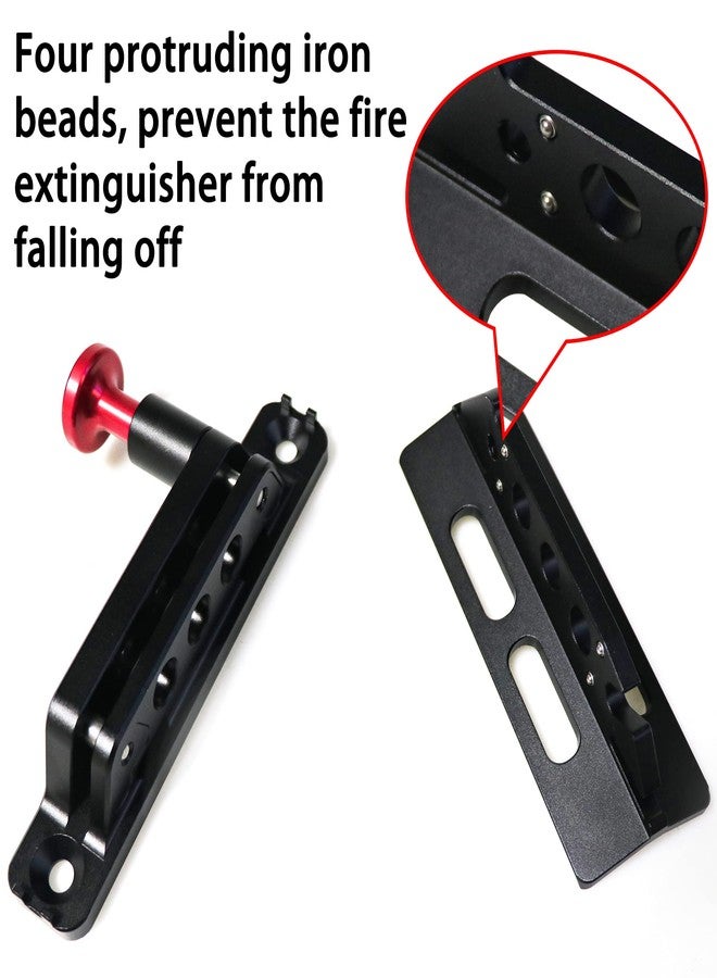 Bestaoo Adjustable Roll Bar Fire Extinguisher Mount Holder for Jeep Wrangler TJ JK JKU JL UTV Polaris RZR Ranger Camper Van, Aluminum, Quick Release - Image 4