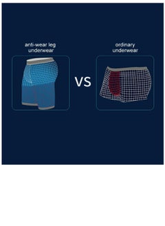 AOELEMENT Boxer Briefs Blue Color for Men Single Piece XL-7XL  - Image 5