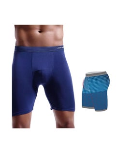 AOELEMENT Boxer Briefs Blue Color for Men Single Piece XL-7XL  - Image 2