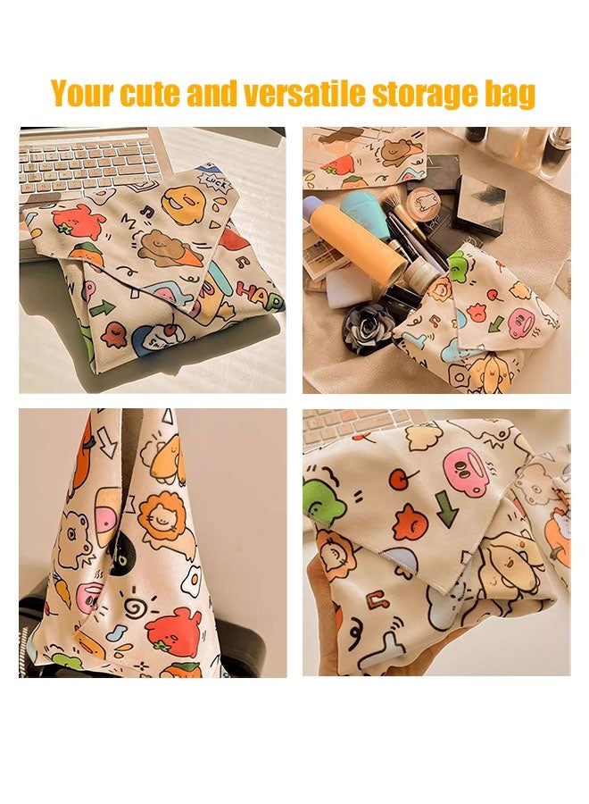Magic self-adhesive cloth cosmetic bag, self-adhesive magic cloth cosmetic bag, anti-scratch and anti-collision protective cloth, cat soothing wrap, multi-functional self-adhesive travel cosmetic bag (70 cm) - Image 4