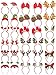 HOVACY 30 PCS Christmas Headbands 15 Styles Christmas Headwear Reindeer Antler Headbands Santa Claus Xmas Tree Headpieces Party Supplies Christmas Decor for Womens Adult - Image 2