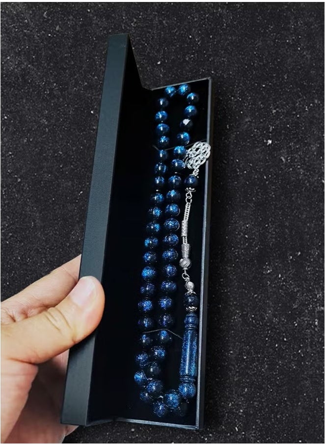 45 Beads Tasbih High Quality Turquoise Worship Prayer Beads Comes with Beautiful Gift Box