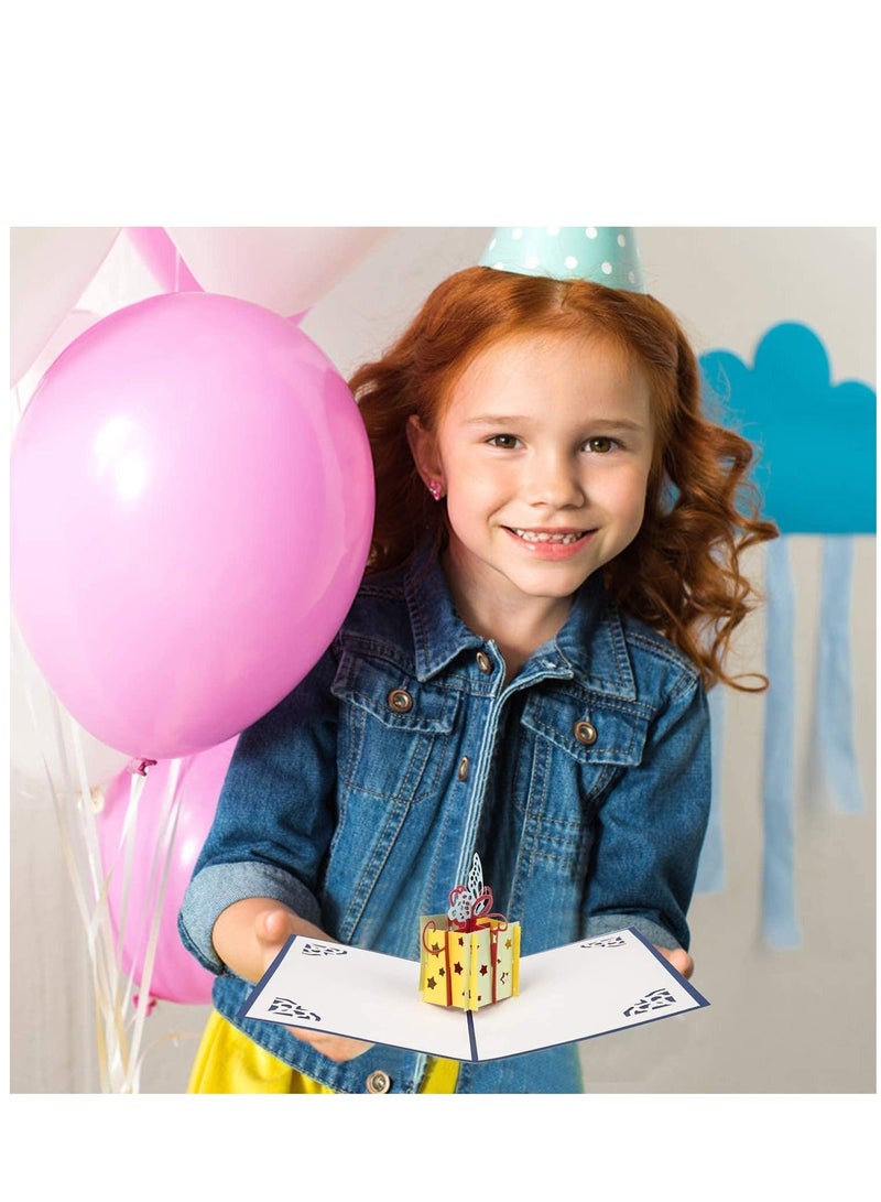 KASTWAVE Dad Birthday Card Happy Birthday Card for Husband Handmade with 3D Pop Up Present Blank Vintage Pop Up Birthday Card - Image 5