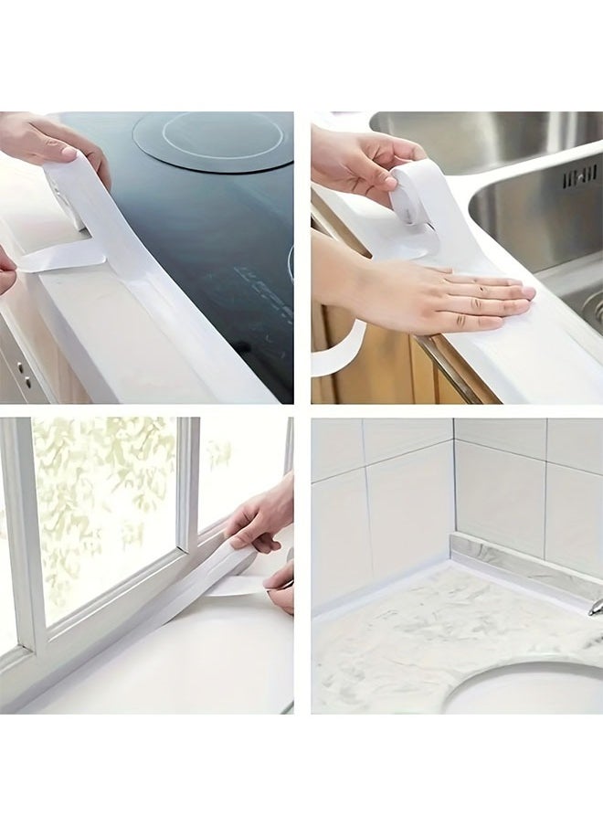 Generic - Sealing Strip Waterproof Strip Bathroom Toilet Gap Wall Corner Line Sticker 3.2m - Image 1