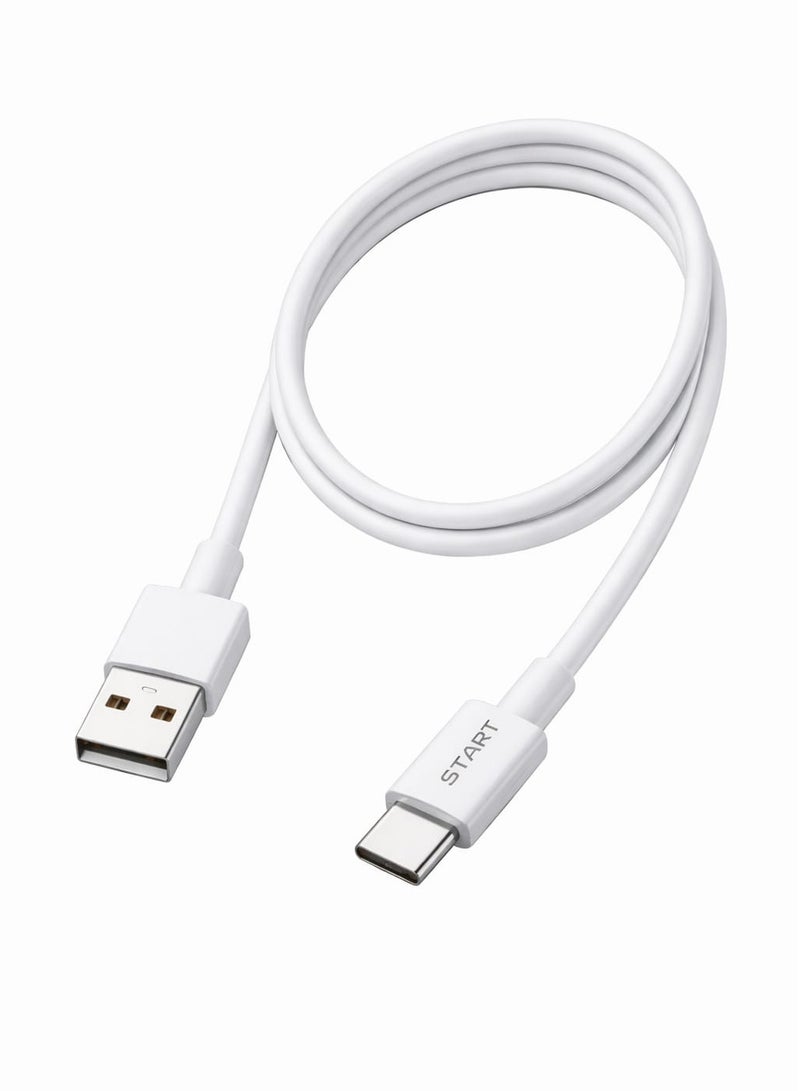 ستارت ST-307 كابل شحن سريع 100 واط  فلاش داتا يو اس بي الى تايب سي شاحن سريع موبايل تايب سي نقل بيانات 1 متر شحن فائق السرعة - Image 1