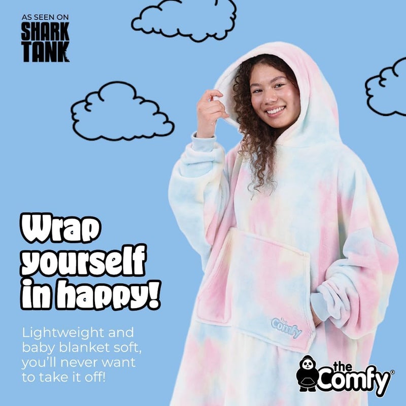 THECOMFY Dream | Oversized Light Microfiber Wearable Blanket, Seen on Shark Tank, One Size Fits All - Image 3