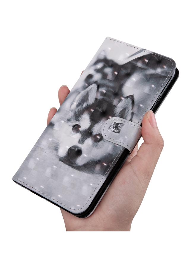 Zaboon Case For iPhone 13 3D Painting Pattern Coloured Drawing Leather Phone Case - Image 4