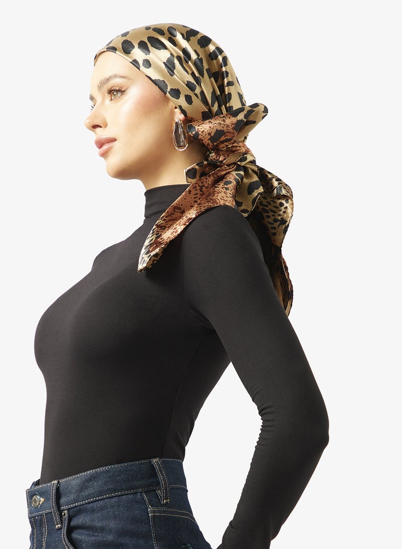 Ginger Printed Headscarf - Image 4