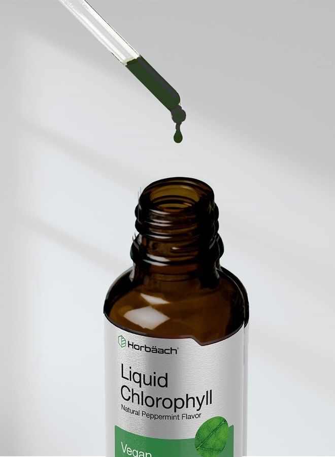 Liquid Chlorophyll, Natural Peppermint Flavor, 2 oz