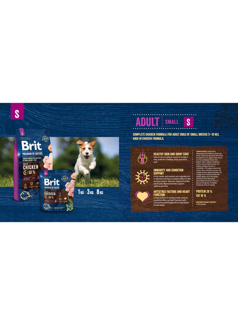 Brit Premium by Nature: Junior Medium, Chicken -3kg - Image 3