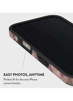 BURGA iPhone Case Compatible with iPhone 16 PRO - Hybrid 2-Layer Hard Shell + Silicone Protective Case - Vintage Glamour - Scratch-Resistant Shockproof Mobile Cover  - Image 5