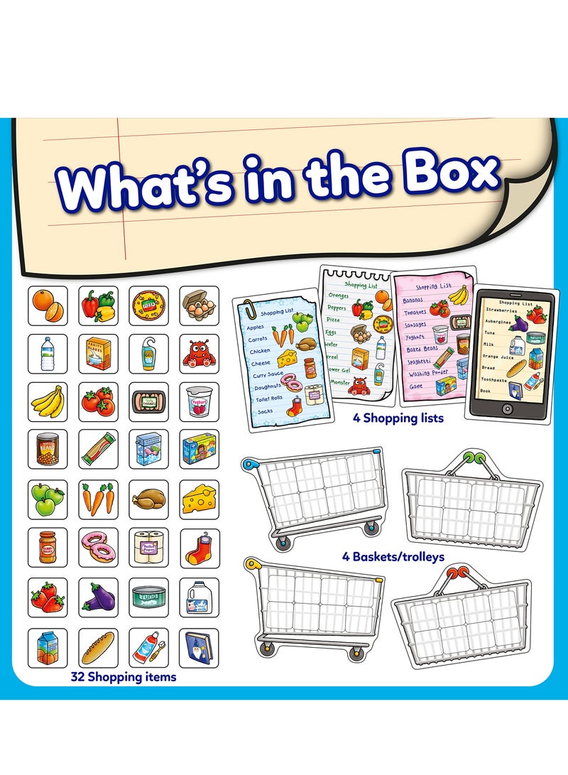 DURKU Shopping List Memory Game, Educational Matching & Memory Board Game Party Gift, Kids Educational Toys and Learning Games - Image 2