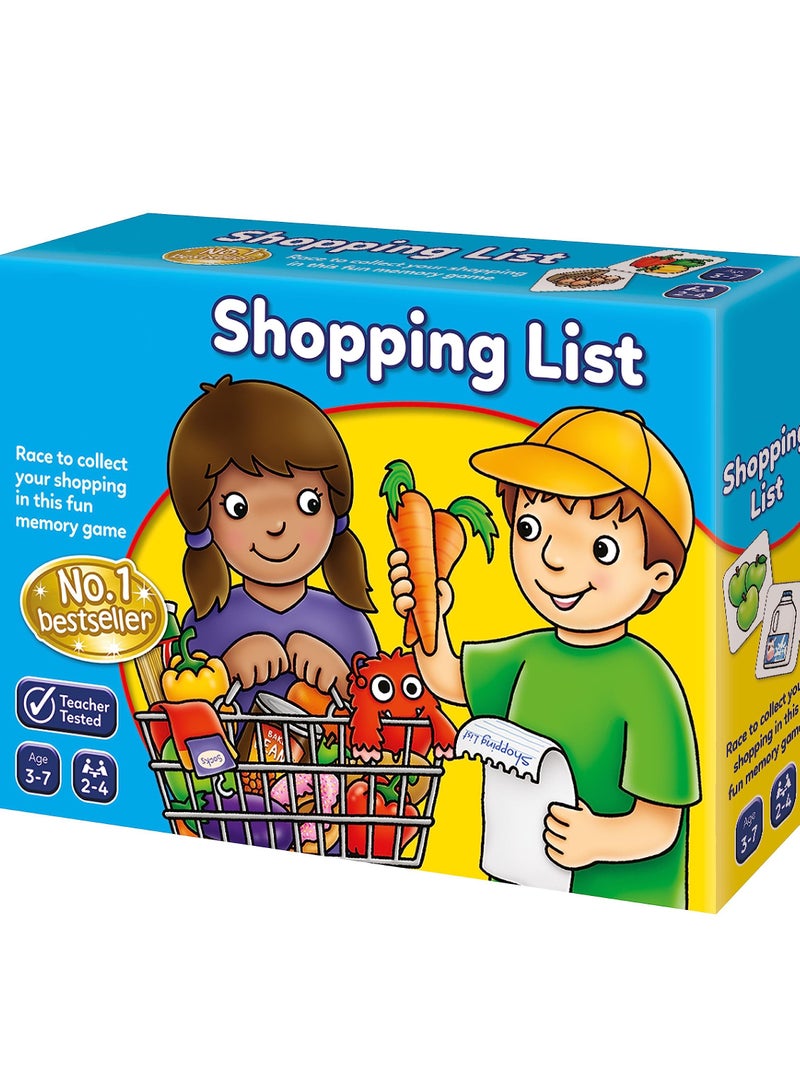 DURKU Shopping List Memory Game, Educational Matching & Memory Board Game Party Gift, Kids Educational Toys and Learning Games - Image 1