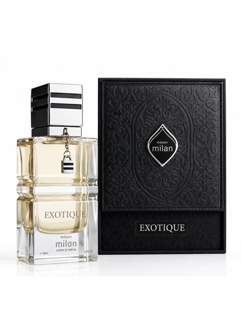 Maison Milan Exotique Extrait de Parfum 100ml – Luxury Long-Lasting Unisex Fragrance - Image 2