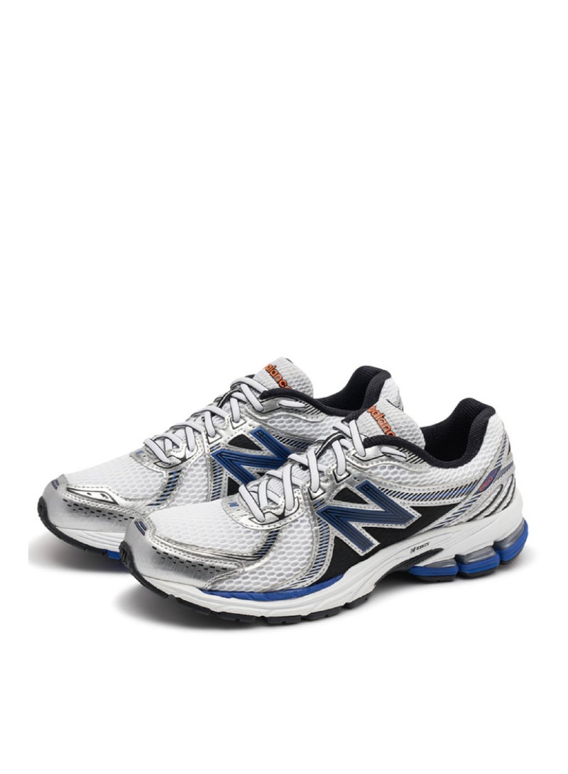 860 Casual Athlesiure/Colorblock Sneakers White/Sliver/Blue