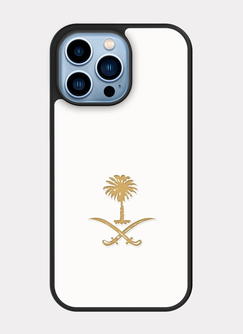 بكسلات كفر ايفون 13 برو ماكس شعار السعوديه - Image 1
