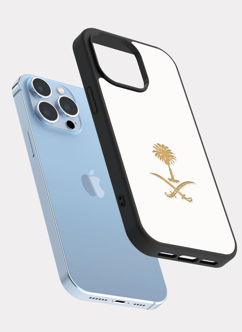 بكسلات كفر ايفون 13 برو ماكس شعار السعوديه - Image 2