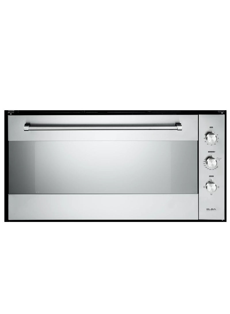 ELBA Built In Gas Oven 90CM-74Liters-Stainless Steel With 5 Functions And Gas Grill-109-52XN