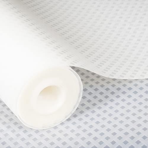 ElastPro EVA Food Grade Washable Anti Slip Mat/Sheet for Fridge, Shelf Liner, Table, Kitchen Drawer mat (Transparent Crossed Stripe, 5 Meter) - Image 2