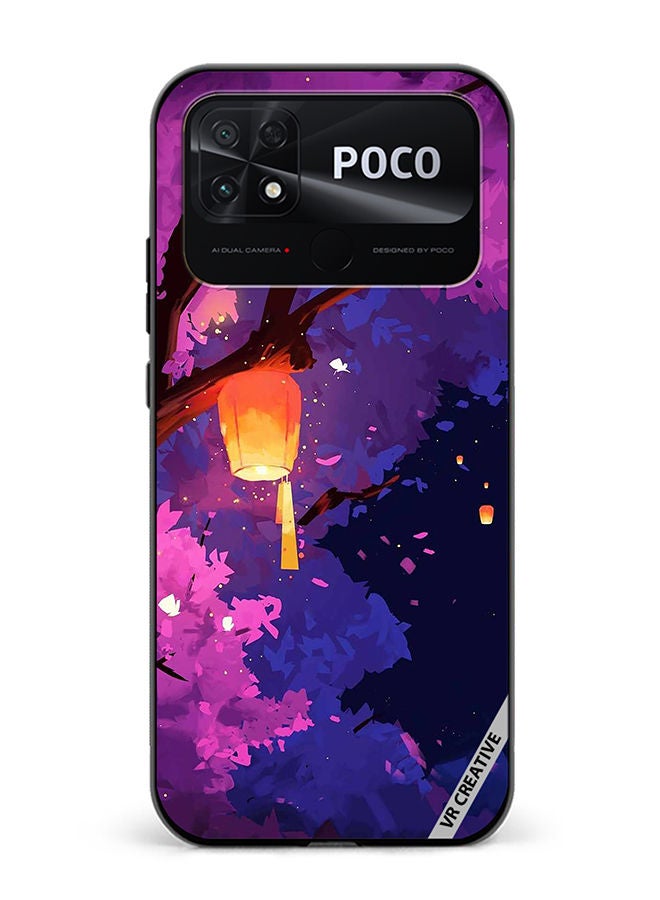 VR CREATIVE Protective Case Cover For Xiaomi Poco C40 Nature Design Multicolour - Image 1