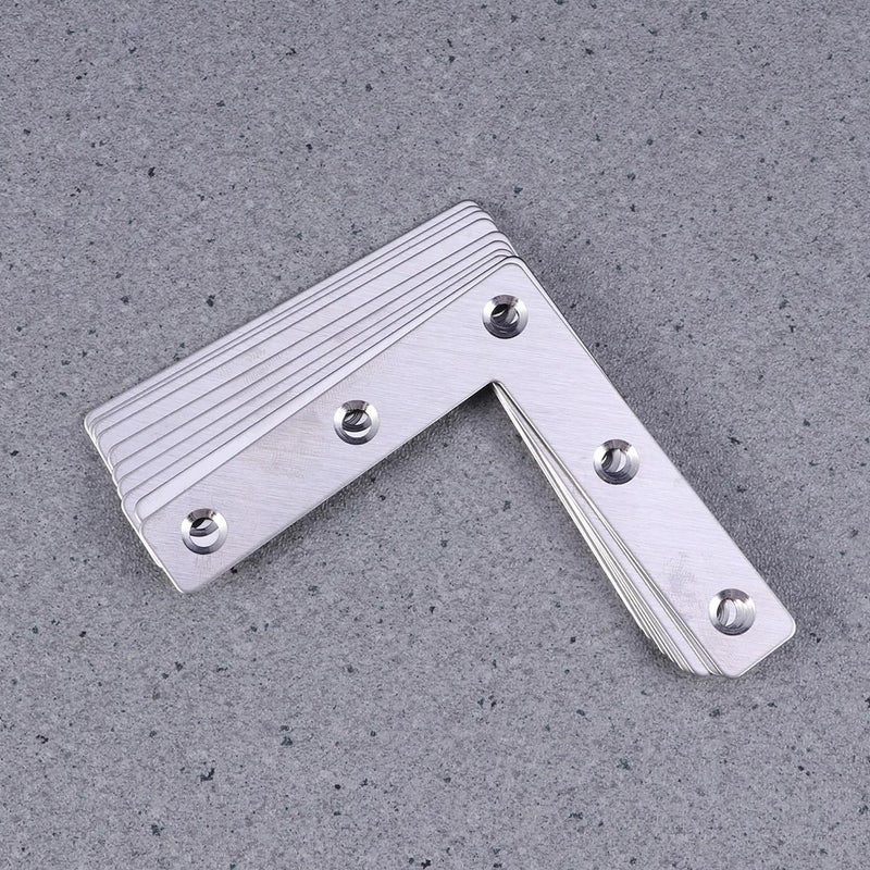 20pcs Small 7 Shaped Right Angle Brackets Furniture Hardware - Image 4