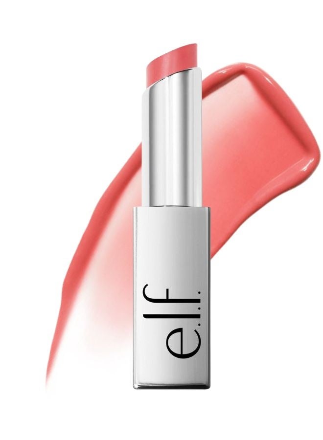 إلف قلم زيت الشفاه إلف جلو ريفايفر بينك مي إنرجي - مرطب شفاه ملون مع السكوالين وزبدة الشيا وزيت الجوجوبا، بلمسة نهائية لامعة 3 مل - Image 1