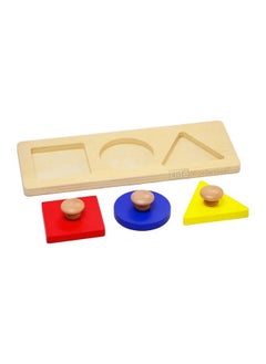 Elite Montessori Single/Multiple Shape Puzzles Jumbo Knob Preschool Toddler Learning Material (Multiple Shape Puzzles)  - Image 3
