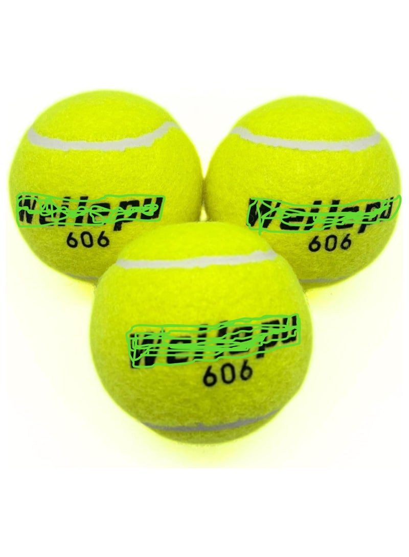 Generic 3 Green Tennis Balls
