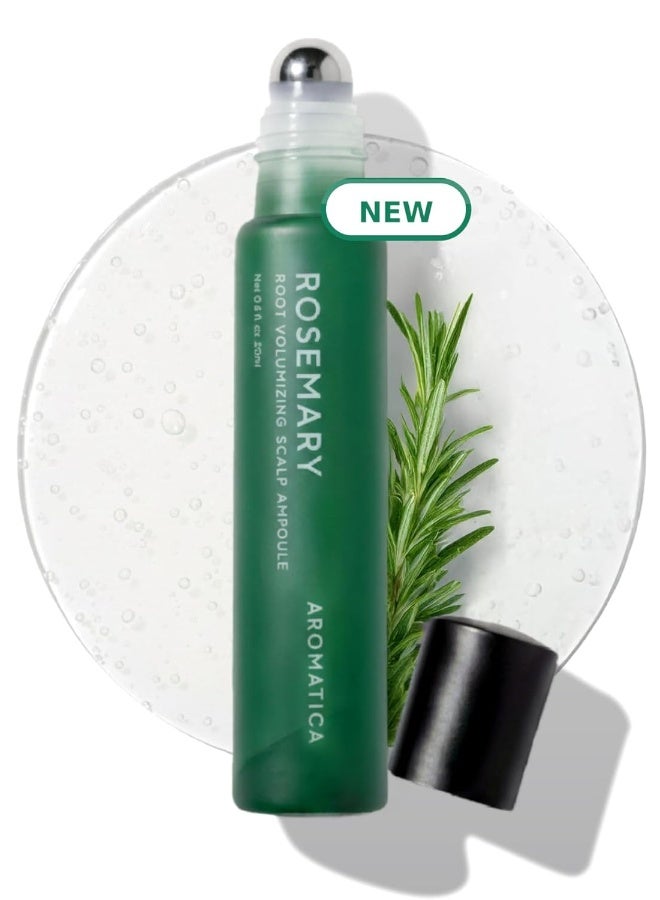 Aromatica Rosemary Root Enhancer Volumizing Scalp Ampoule Anti Hair Loss Thickening Vegan 20ml - Image 1