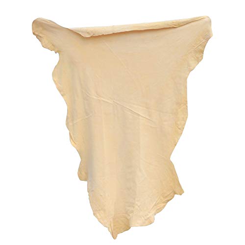 River Lake Chamois Cleaning Cloth Natural Chamois Drying Cloth Car Drying Towel Real Leather Super Absorbent Fast Drying Natural Chamois Car Wash Cloth Accessory (15.7" x 20") - Image 1