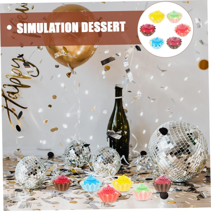 6 Pcs Faux Dessert Display Models Lifelike Artificial Desserts For Food Photography Home Decor Store Decoration Simulation Props - Image 4