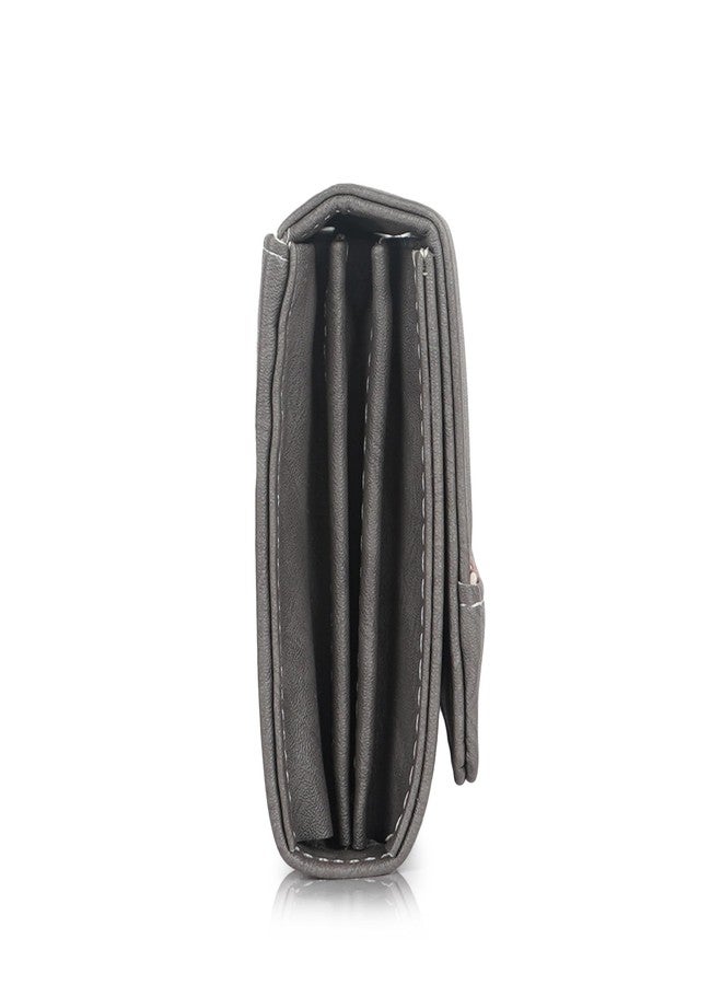 NORVE PU Synthetic Leather Casual Unique Trendy Design Hand Wallet Party Clutch Purse For Women - Image 4