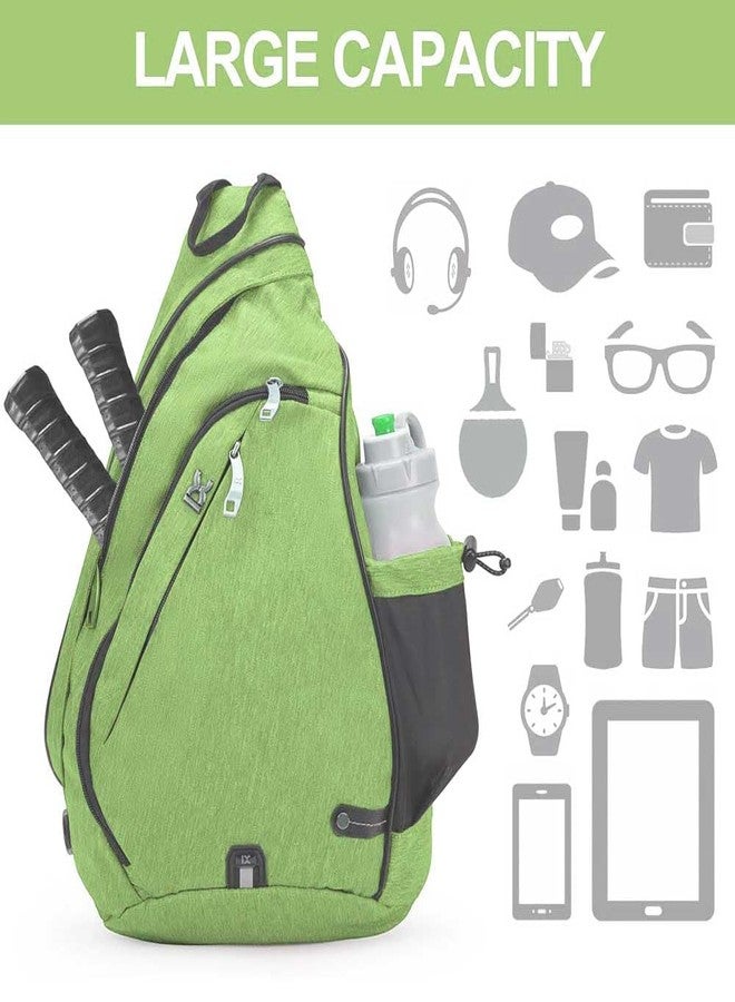 INOXTO Sling Bag, Multipurpose Crossbody Shoulder Bag for Men and Women (Fruit green) - Image 5