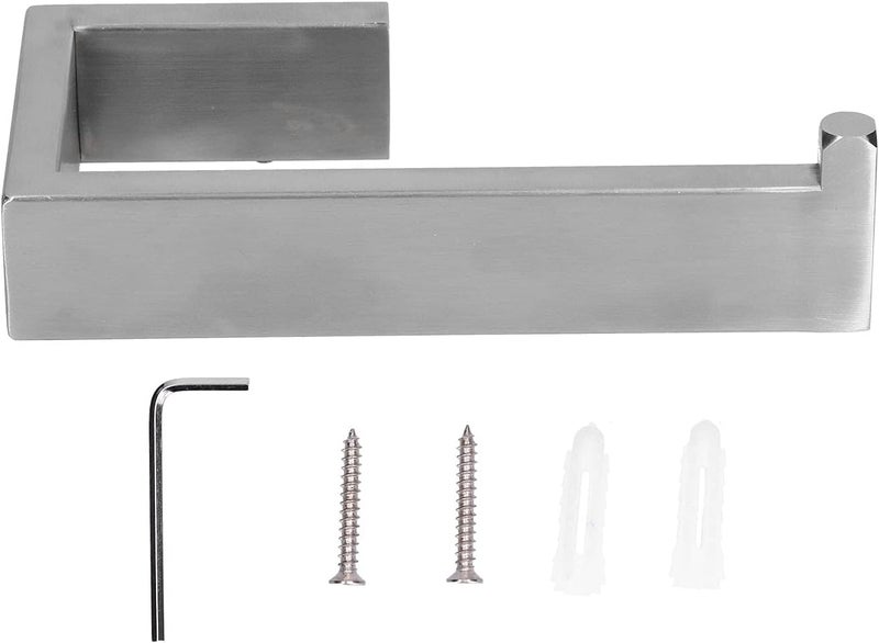 Quadrate Design Stainless Steel Towel Bar, Modern Bathroom Towel Rack, Space Saving Wall Mounted Towel Holder with Concealed Screws for Home Hotel Kitchen Spa - Image 1