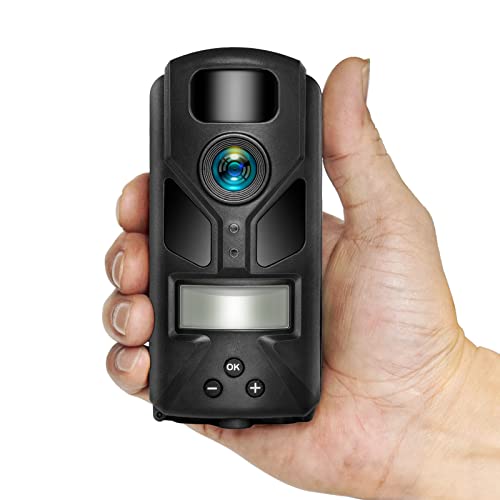 OUTDOOR EXPERT 20MP MINI Trail Camera,1080P Hunting Trail Camera with No Glow 940nm Night Vision Motion Activated IP66 Waterproof,80ft Illumination Range Hunting Game Cam for Wildlife Monitoring - Image 1