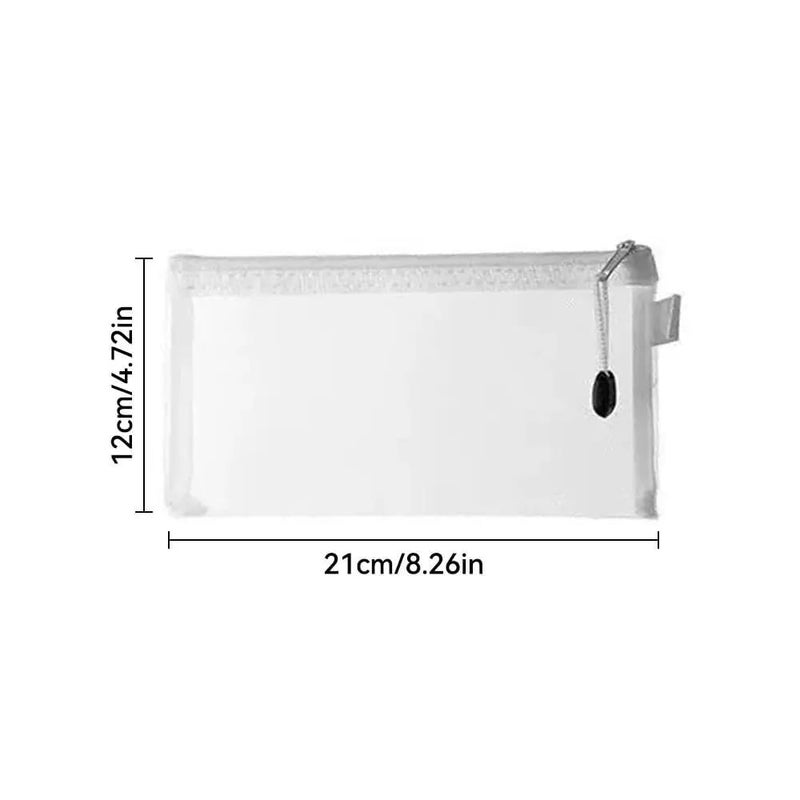 P Plus Fire Waterproof Zipper Bags Document - Multipurpose Travel Bags for Office, School, Board Game, Puzzles, Cosmetics, Travel Accessories, Home Organization - File Document Folders (2 Pc, Small) - Image 2